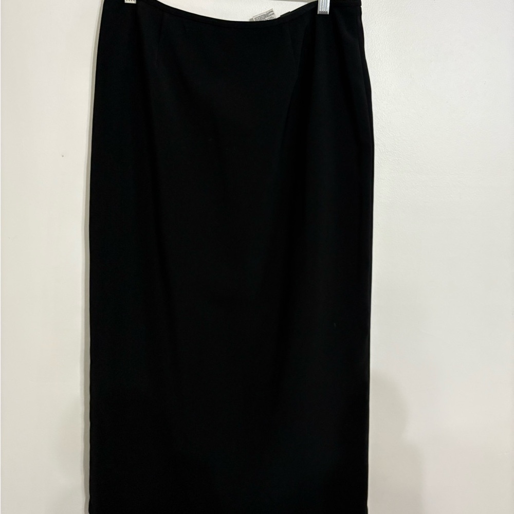 Collections Le Suit Elegant Black Women's Skirt and Jacket Size 12 - Picture 4 of 10